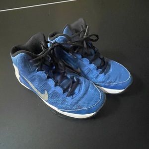Blue Nike Basketball shoes